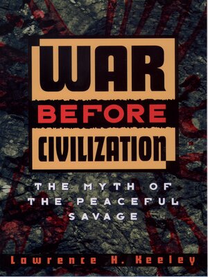 cover image of War before Civilization